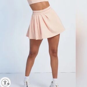 Free People Movement Round Robin Skort Skirt Peach XS EUC